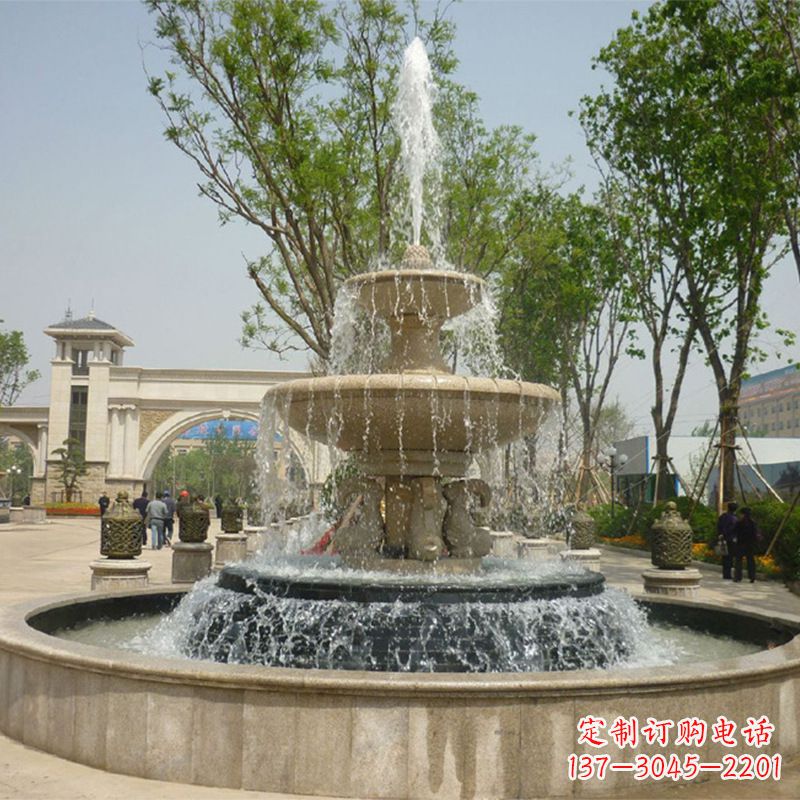 安阳石雕音乐喷泉