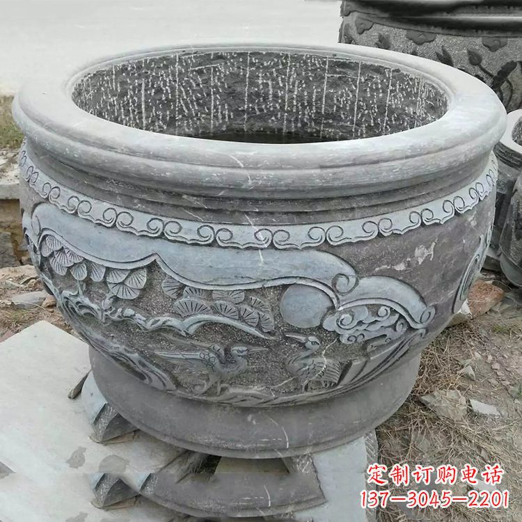 安阳石刻园林鱼缸