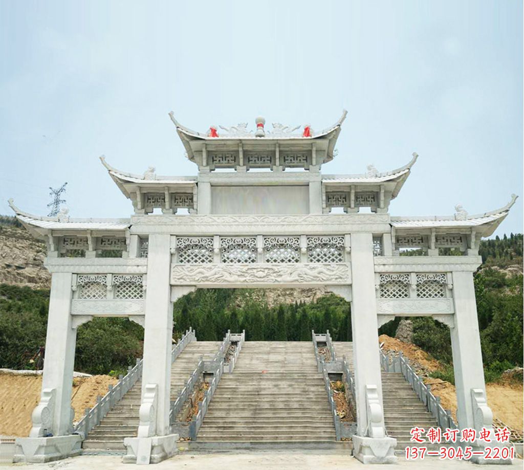 安阳石牌坊图片