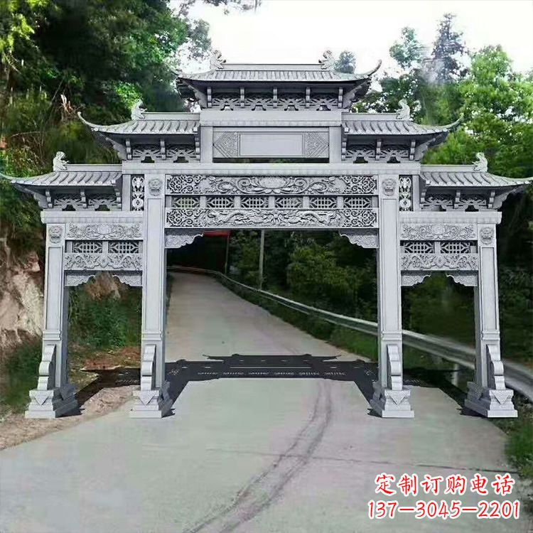 安阳石牌楼青石牌坊