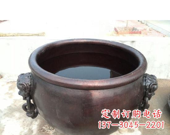安阳水缸寺庙铜雕