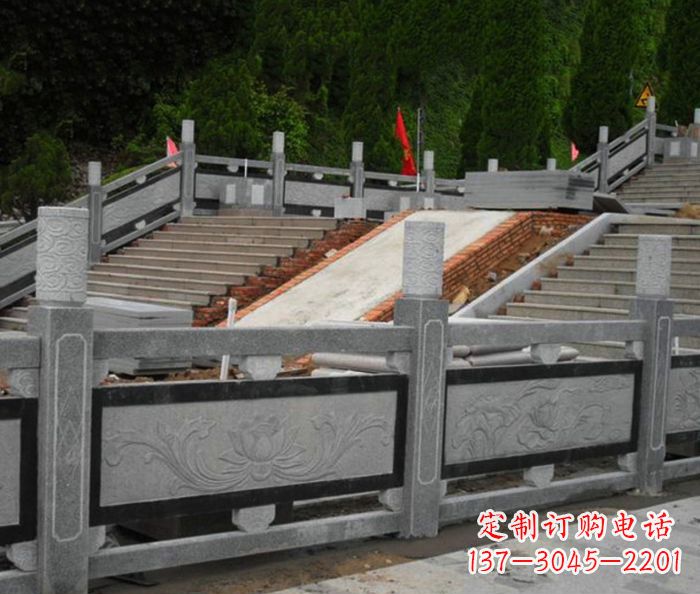 安阳寺庙景观仿古石栏板 (2)