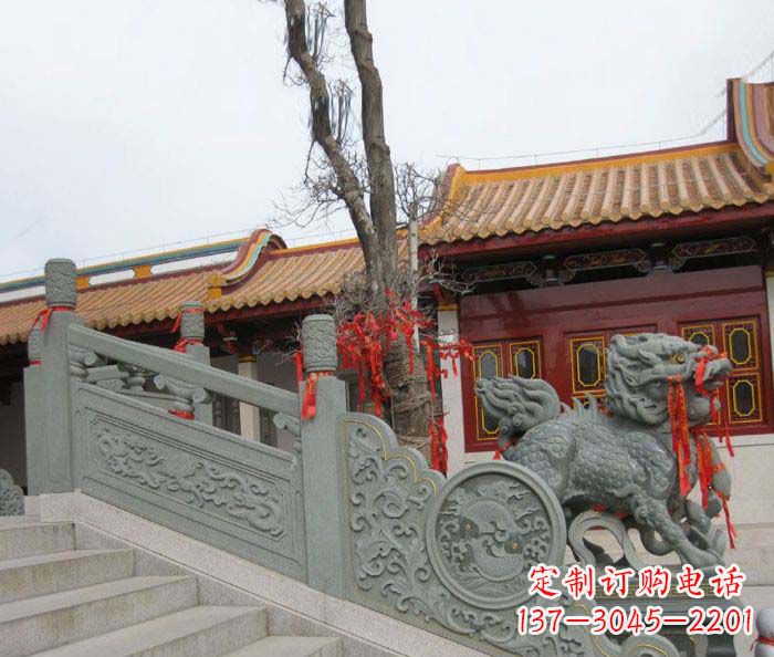 安阳寺庙景观仿古石栏板