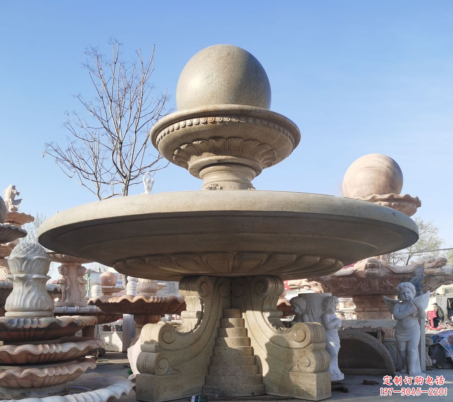 安阳松香玉大理石风水球