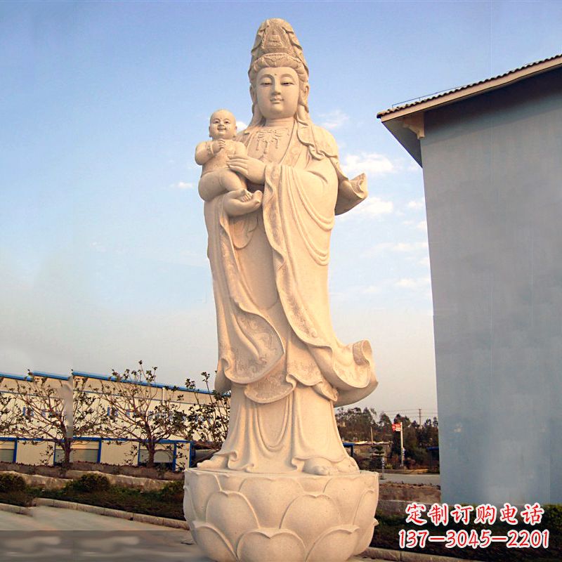 安阳送子观音石雕