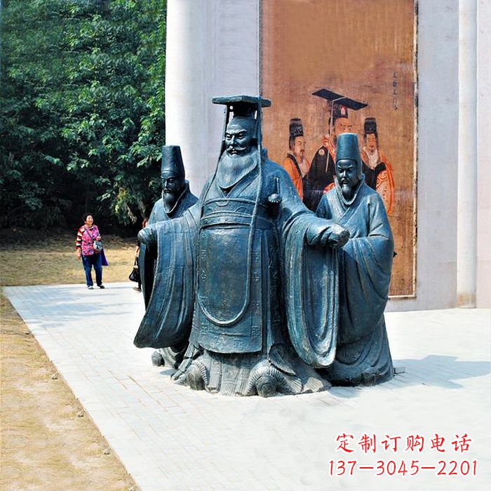 安阳隋文帝杨坚景观雕塑