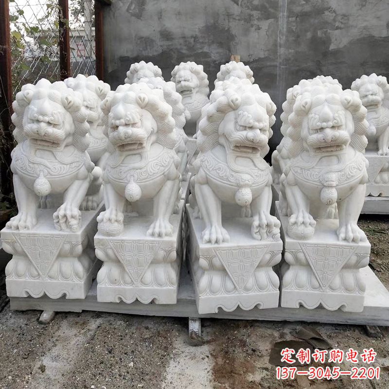 安阳天安门狮子雕塑