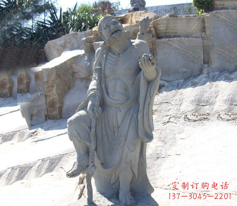 安阳铁拐李八仙雕塑