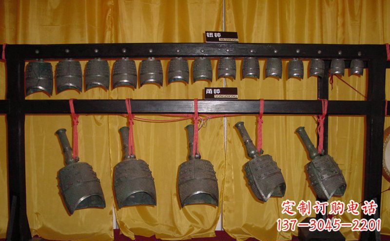 安阳铜编钟古代乐器雕塑