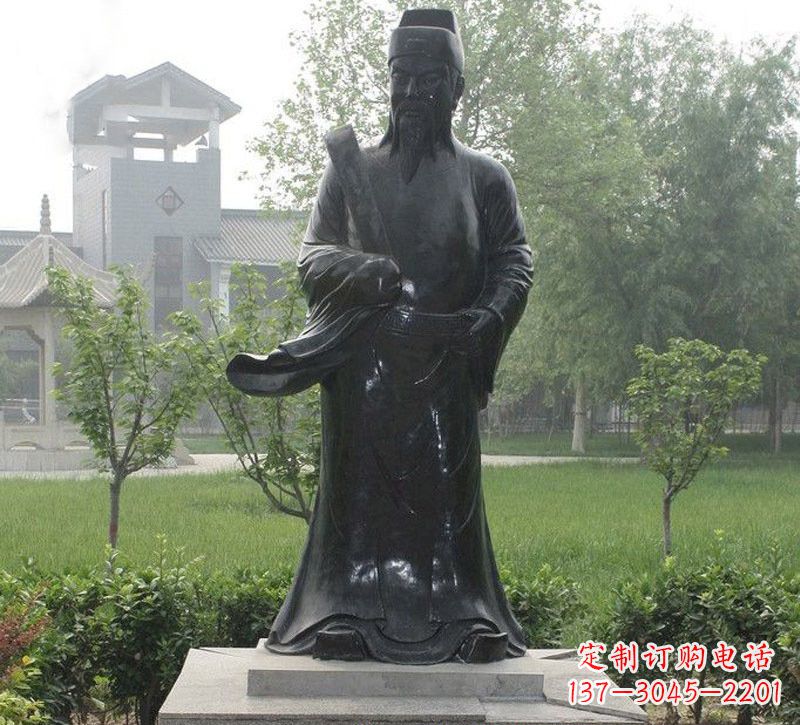 安阳铜雕八仙曹国舅