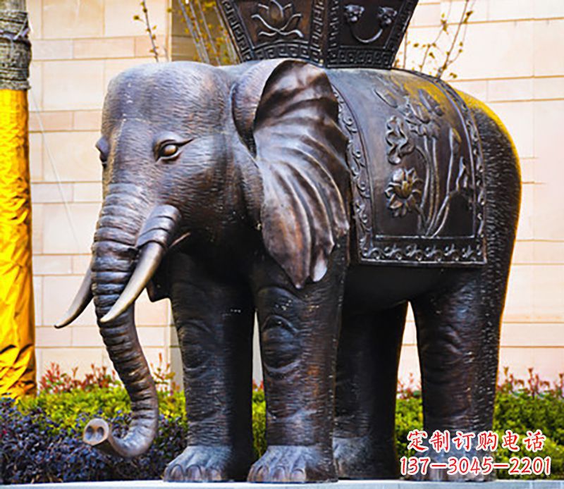 安阳铜雕大象