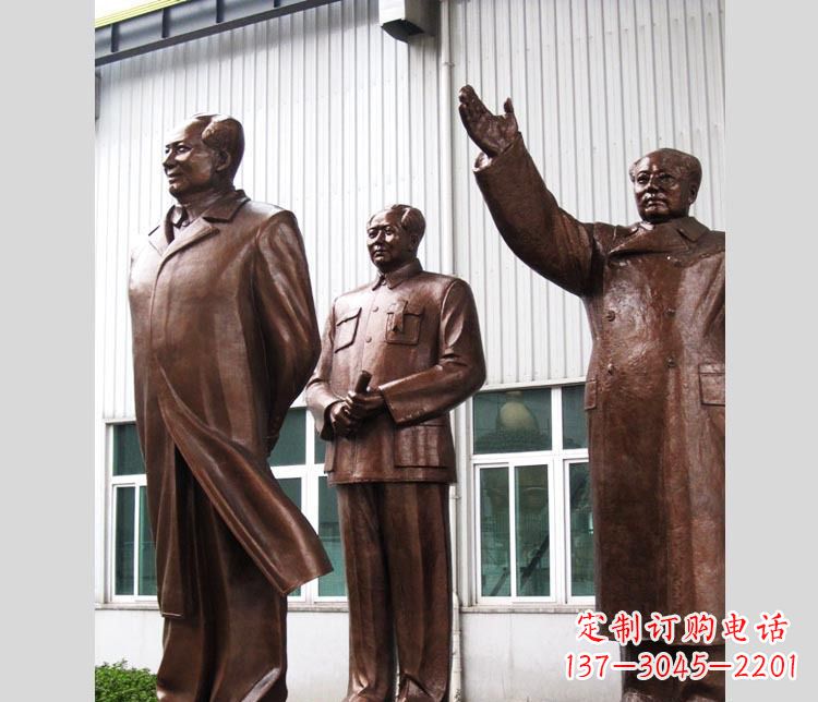 安阳铜雕东方伟人雕塑