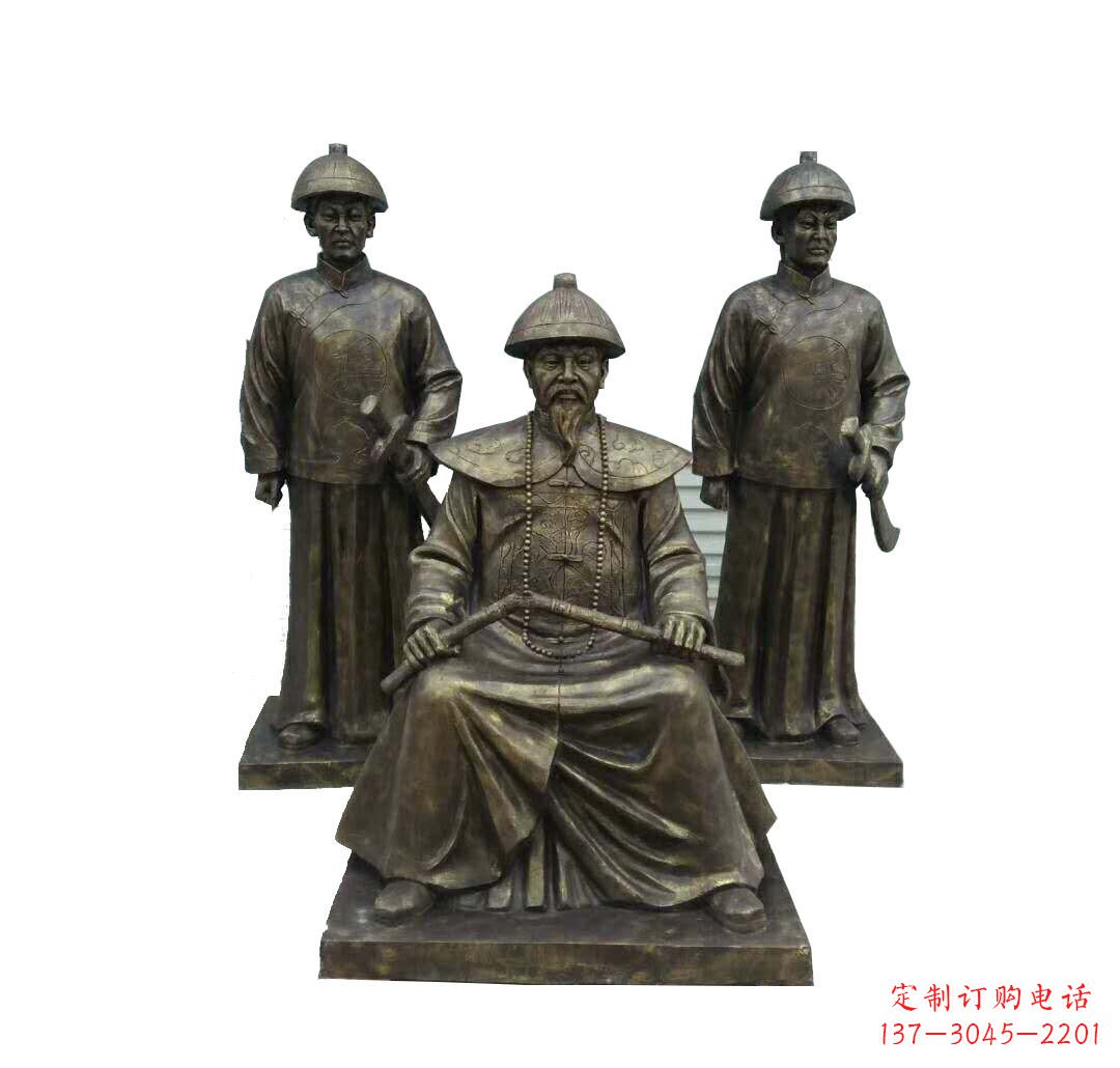 安阳铜雕古代名人林则徐