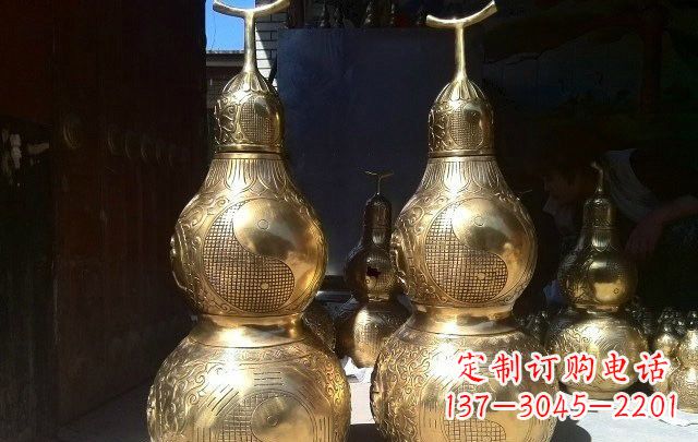 安阳铜雕葫芦