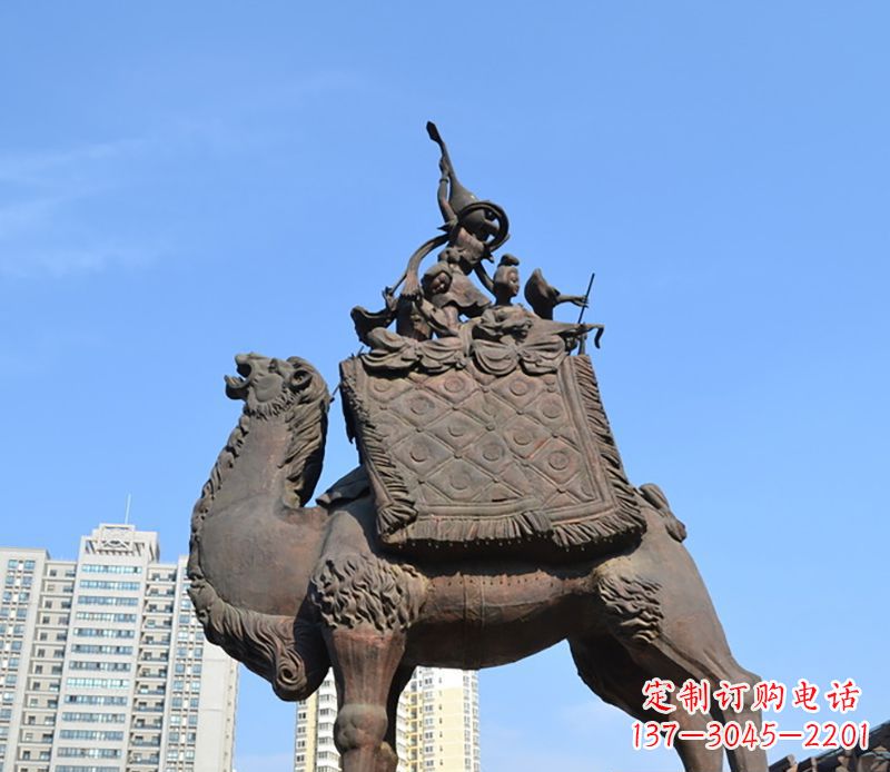 安阳铜雕骆驼