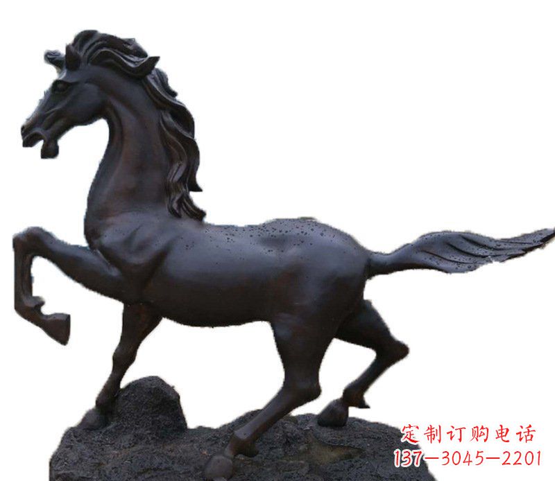 安阳铜雕马动物雕塑