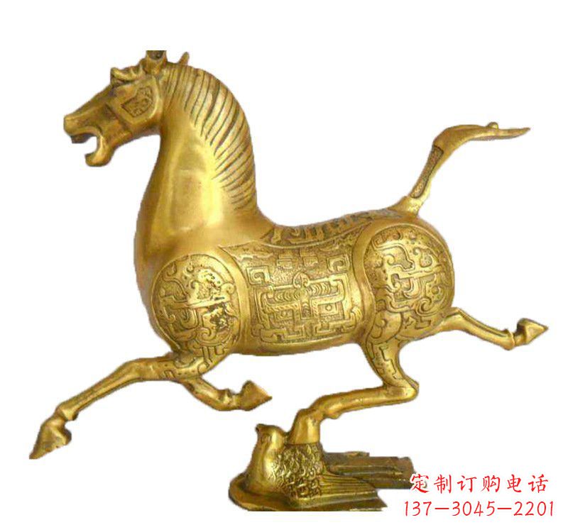 安阳铜雕马踏飞燕