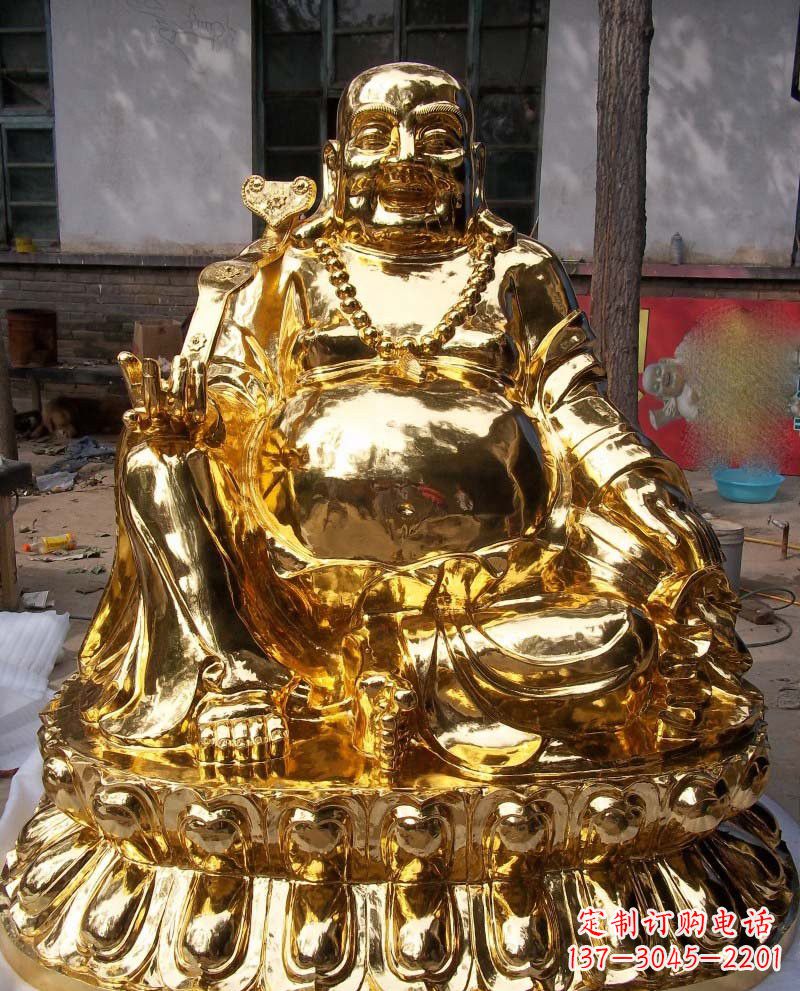 安阳铜雕弥勒佛