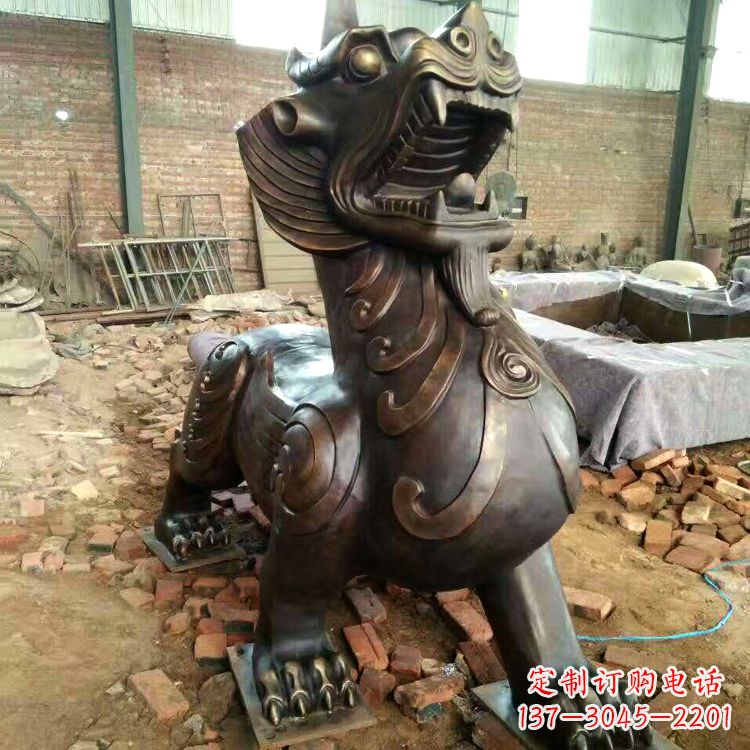 安阳铜雕貔貅镇宅辟邪