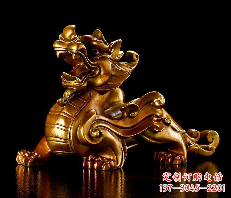 安阳铜雕瑞兽貔貅