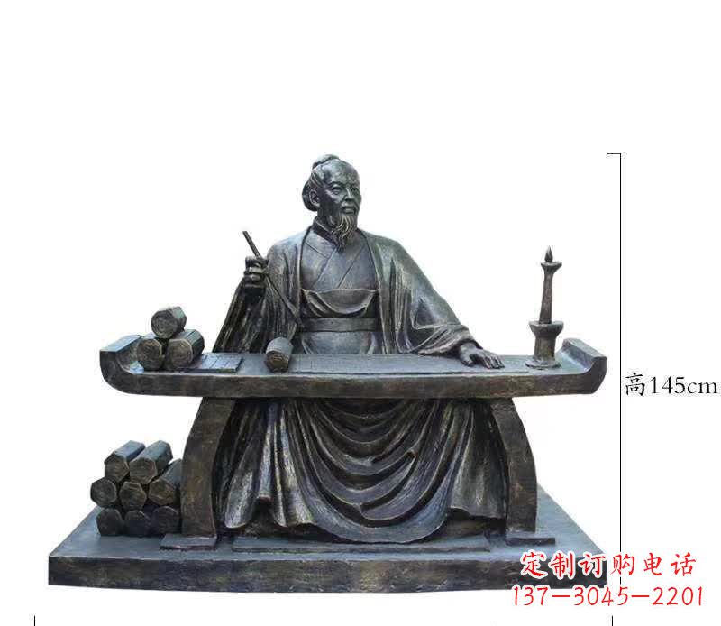 安阳铜雕张仲景人物