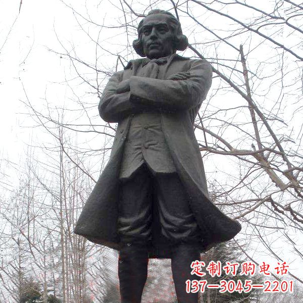 安阳瓦特公园铜雕塑像