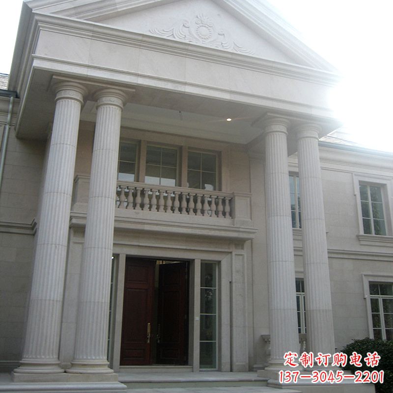 安阳外墙罗马柱石雕