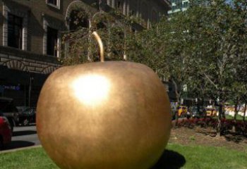 安阳苹果城市景观铜雕，精致绝美！