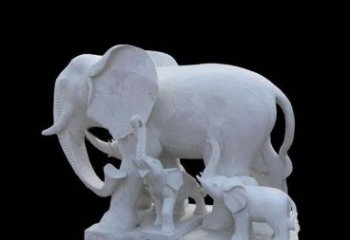 安阳中领雕塑：定制真实写实的大象雕塑