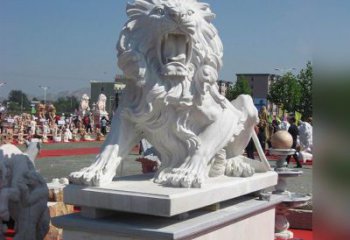 安阳狮子雕塑，带来王者气派