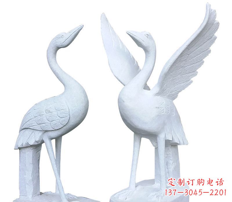 安阳仙鹤公园动物石雕