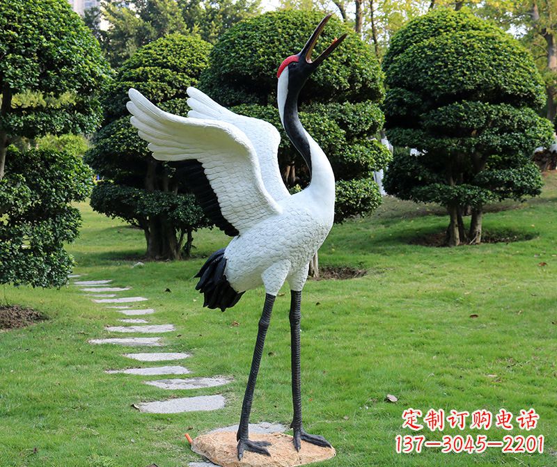 安阳仙鹤金属雕塑