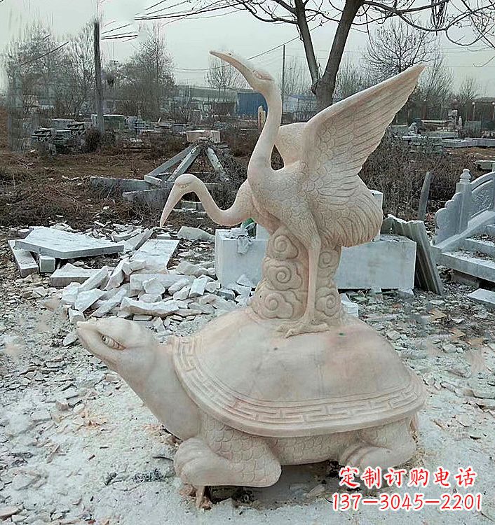 安阳仙鹤石材雕塑