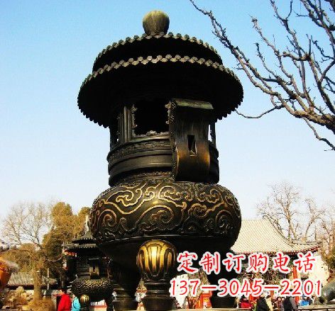 安阳香炉铜雕塑