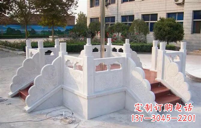 安阳校园汉白玉升旗台