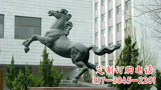 安阳校园龙马精神铜雕