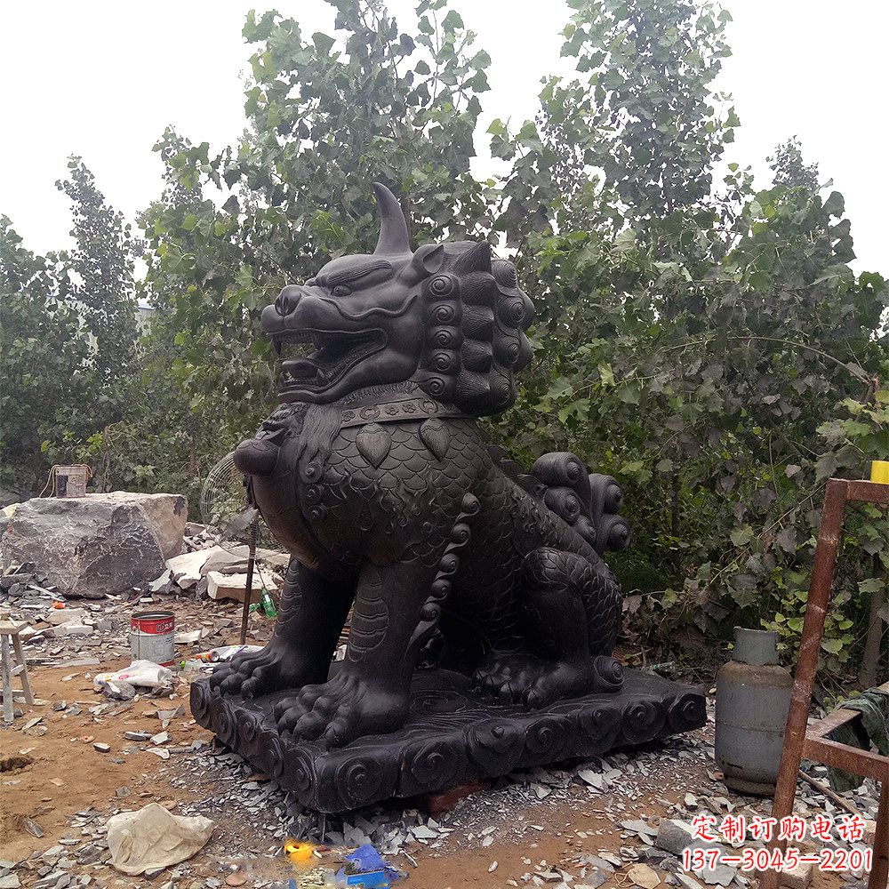 安阳獬豸铸铜雕塑