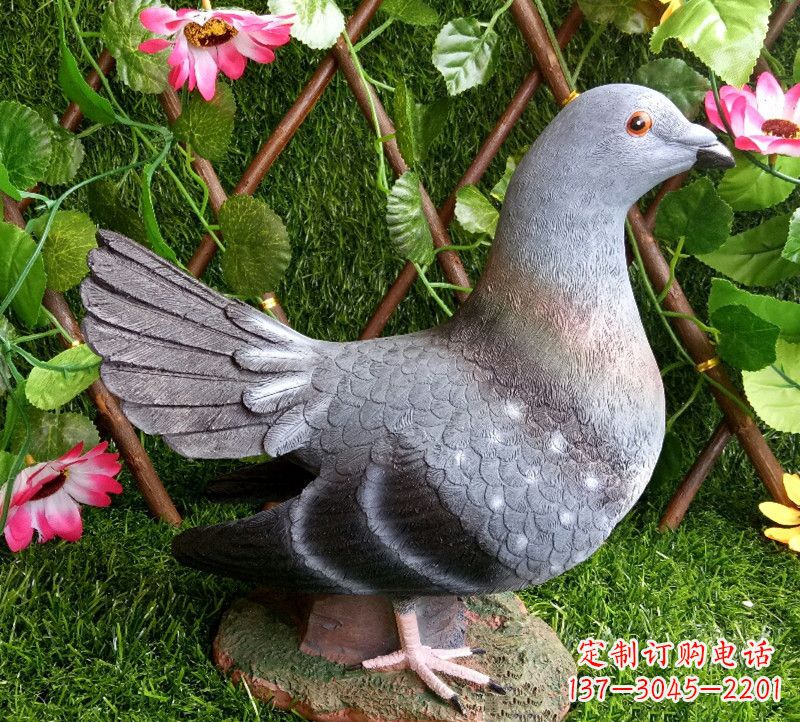 安阳学生和平鸽雕塑