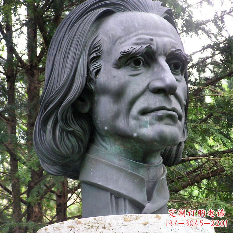 安阳英国著名外科医生利斯特铜雕头像雕塑