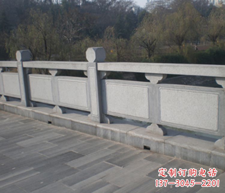 安阳园林仿古石栏板景观石雕 (7)
