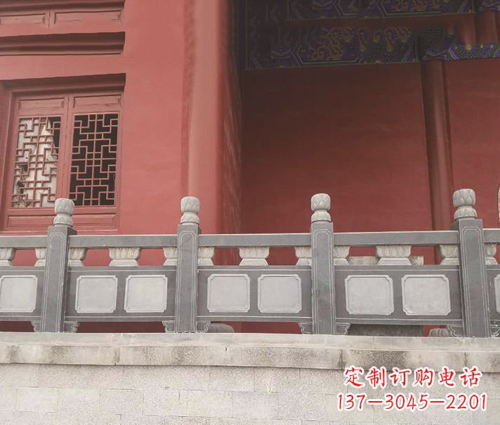 安阳园林仿古石栏板景观石雕 (8)