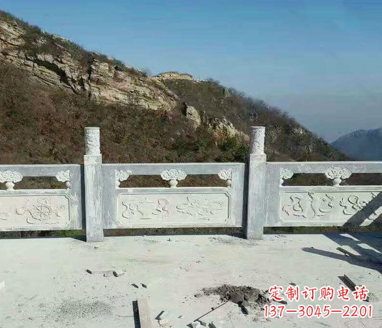 安阳园林仿古石栏板景观石雕_2 (3)