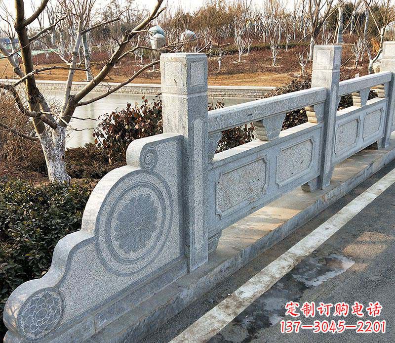 安阳园林仿古石栏板景观石雕_1