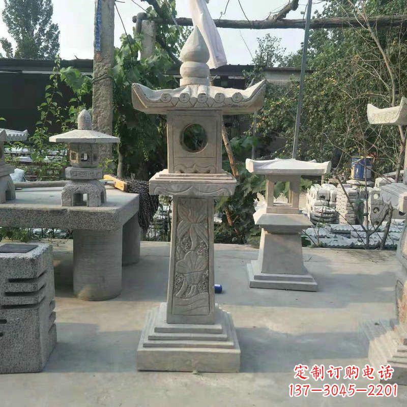 安阳园林仿古做旧中式石灯