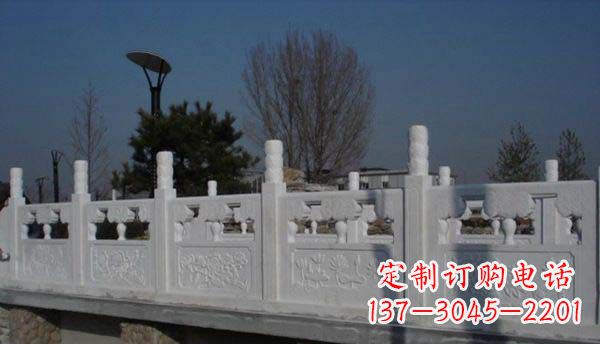 安阳园林汉白玉栏板景观石雕