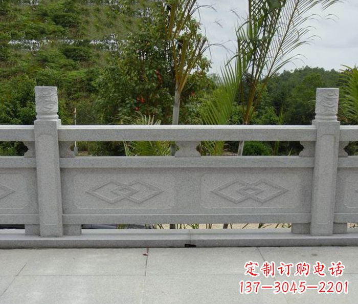 安阳园林景观大理石栏板雕塑 (3)