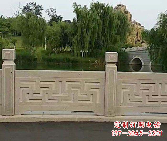 安阳园林景观大理石栏板石雕 (4)