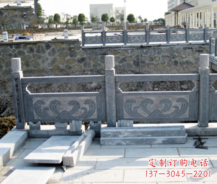 安阳园林景观大理石栏板石雕 (11)