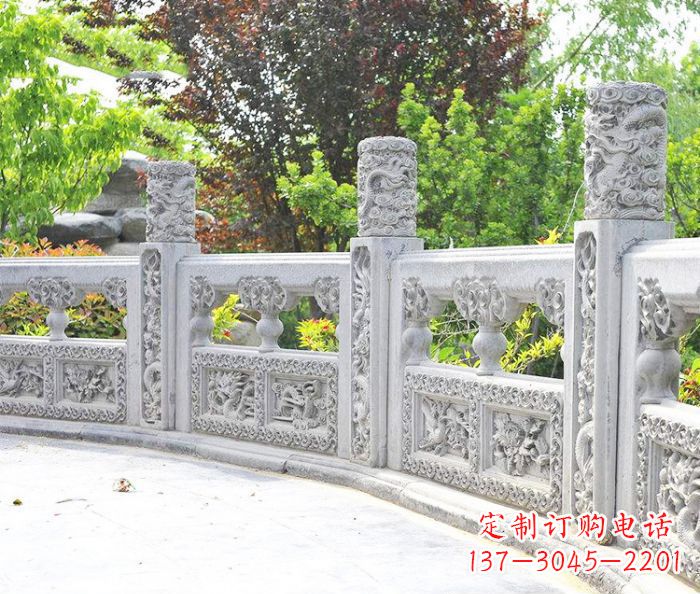安阳园林景观大理石栏板石雕 (9)