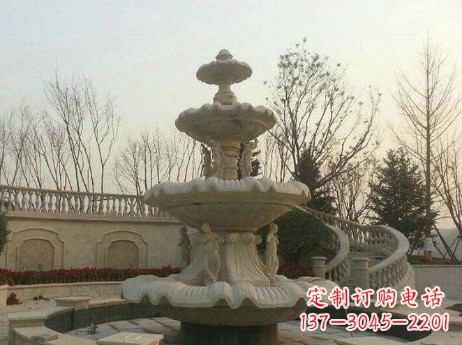 安阳园林景观大型喷泉石雕 (2)